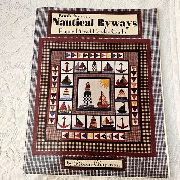 Aileens Design Other - Nautical Byways Paper Pieced Border Quilts Book 2 Paperback 14pg pattern unused